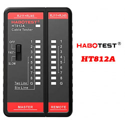 Habotest HT812A lan tester οικονομικός ελεγκτής καλωδίων δικτύου